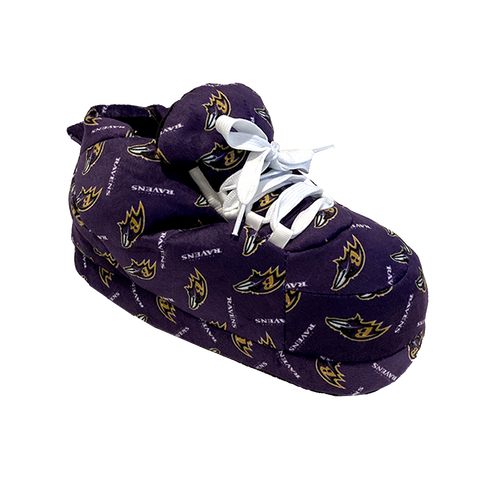 Baltimore Ravens ComfyFeet All Over Print Sneaker Slippers