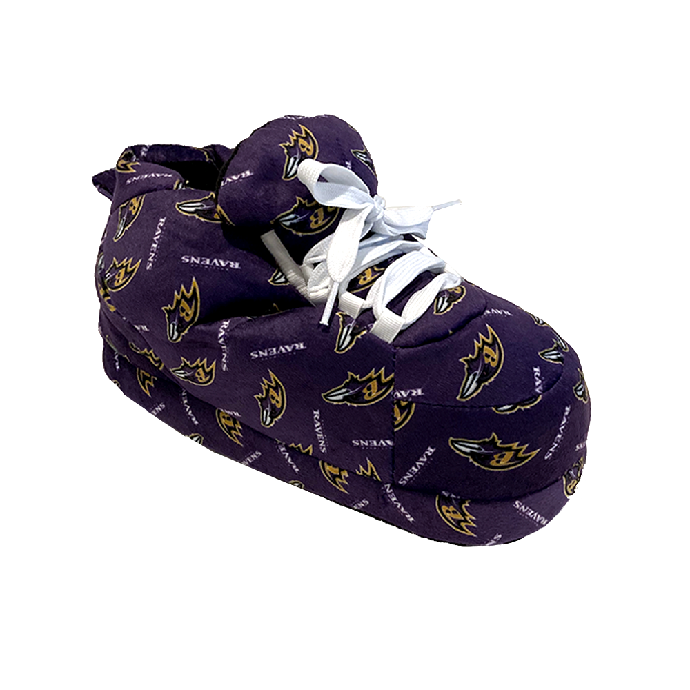 Baltimore Ravens ComfyFeet All Over Print Sneaker Slippers