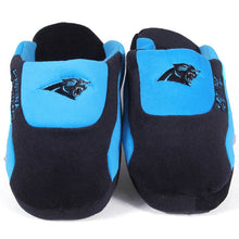 Load image into Gallery viewer, Carolina Panthers Low Pro ComfyFeet Indoor House Slippers