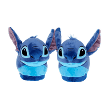 Load image into Gallery viewer, Plush Stitch house slippers with a cushioned sole for indoor wear