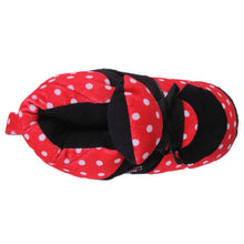 Load image into Gallery viewer, Texas Tech Red Raiders Polka Dot Slippers