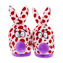 Load image into Gallery viewer, Red &amp; White Woozle Slippers