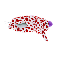 Load image into Gallery viewer, Red &amp; White Woozle Slippers