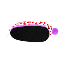 Load image into Gallery viewer, Red &amp; White Woozle Slippers