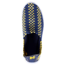Load image into Gallery viewer, Michigan Wolverines Woven Shoe