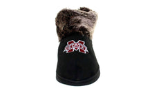 Load image into Gallery viewer, Mississippi State Bulldogs Faux Sheepskin Furry Top Indoor/Outdoor Slippers