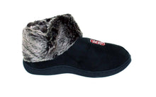 Load image into Gallery viewer, NC State Wolfpack Faux Sheepskin Furry Top Indoor/Outdoor Slippers