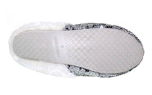 Load image into Gallery viewer, Silver Sequin Clog Slippers