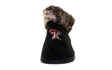 Load image into Gallery viewer, Texas Tech Red Raiders Faux Sheepskin Furry Top Indoor/Outdoor Slippers
