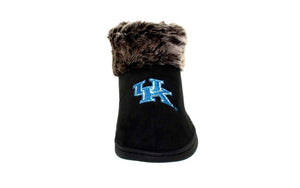 Kentucky Wildcats Faux Sheepskin Furry Top Indoor/Outdoor Slippers