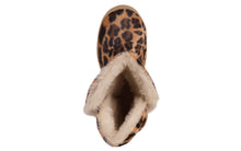 Load image into Gallery viewer, Brown Leopard Slipper Boot
