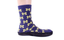 Load image into Gallery viewer, Michigan Wolverines Slipper Socks