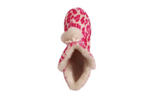Load image into Gallery viewer, Pink Leopard Moccasin Boot