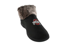 Load image into Gallery viewer, Ohio State Buckeyes Faux Sheepskin Furry Top Indoor/Outdoor Slippers